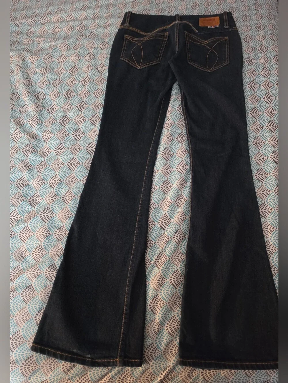 Hudson Jeans Dark Blue Flared Legged Women's Jeans